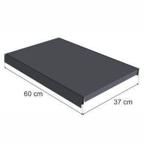Zdjęcie produktu: Półka do regału MAGO G-37 cm L-60 cm grafit