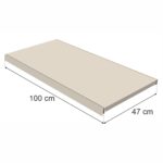 Zdjęcie produktu: Półka do regału MAGO G-47 cm L-100 cm kremowy