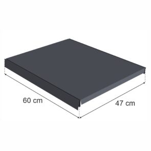 Zdjęcie produktu: Półka do regału MAGO G-47 cm L-60 cm grafit