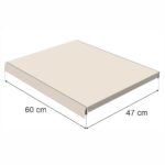 Zdjęcie produktu: Półka do regału MAGO G-47 cm L-60 cm kremowy