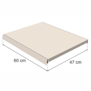 Zdjęcie produktu: Półka do regału MAGO G-47 cm L-60 cm kremowy