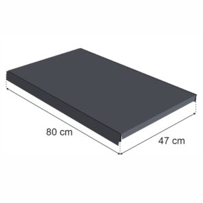 Zdjęcie produktu: Półka do regału MAGO G-47 cm L-80 cm grafit