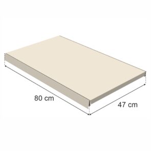 Zdjęcie produktu: Półka do regału MAGO G-47 cm L-80 cm kremowy