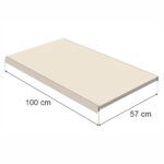 Zdjęcie produktu: Półka do regału MAGO G-57 cm L-100 cm kremowy