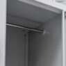 Szafka BHP 4-drzwiowa stalowa pracownicza szerokość 80 cm MTP002641