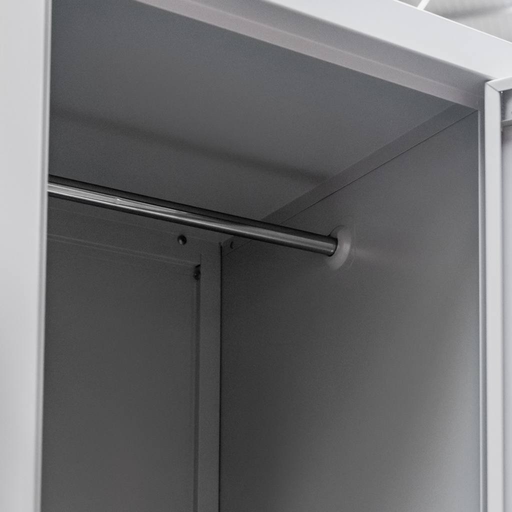 Szafka BHP 4-drzwiowa stalowa pracownicza szerokość 80 cm MTP002641