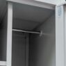 Szafka porządkowa, socjalna metalowa MTP002637 szerokość 50 cm drążek
