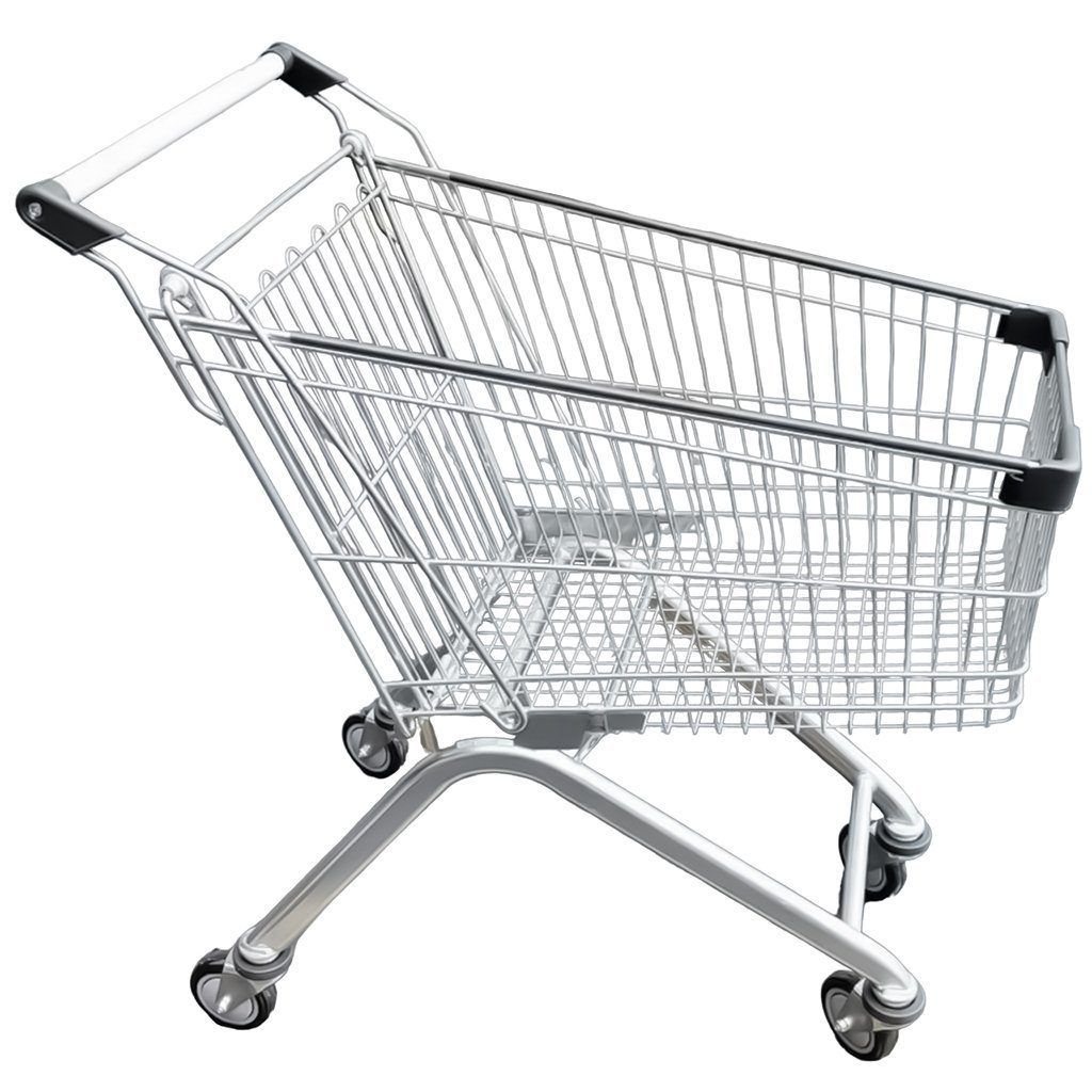 wózek na zakupy metalowy 95l