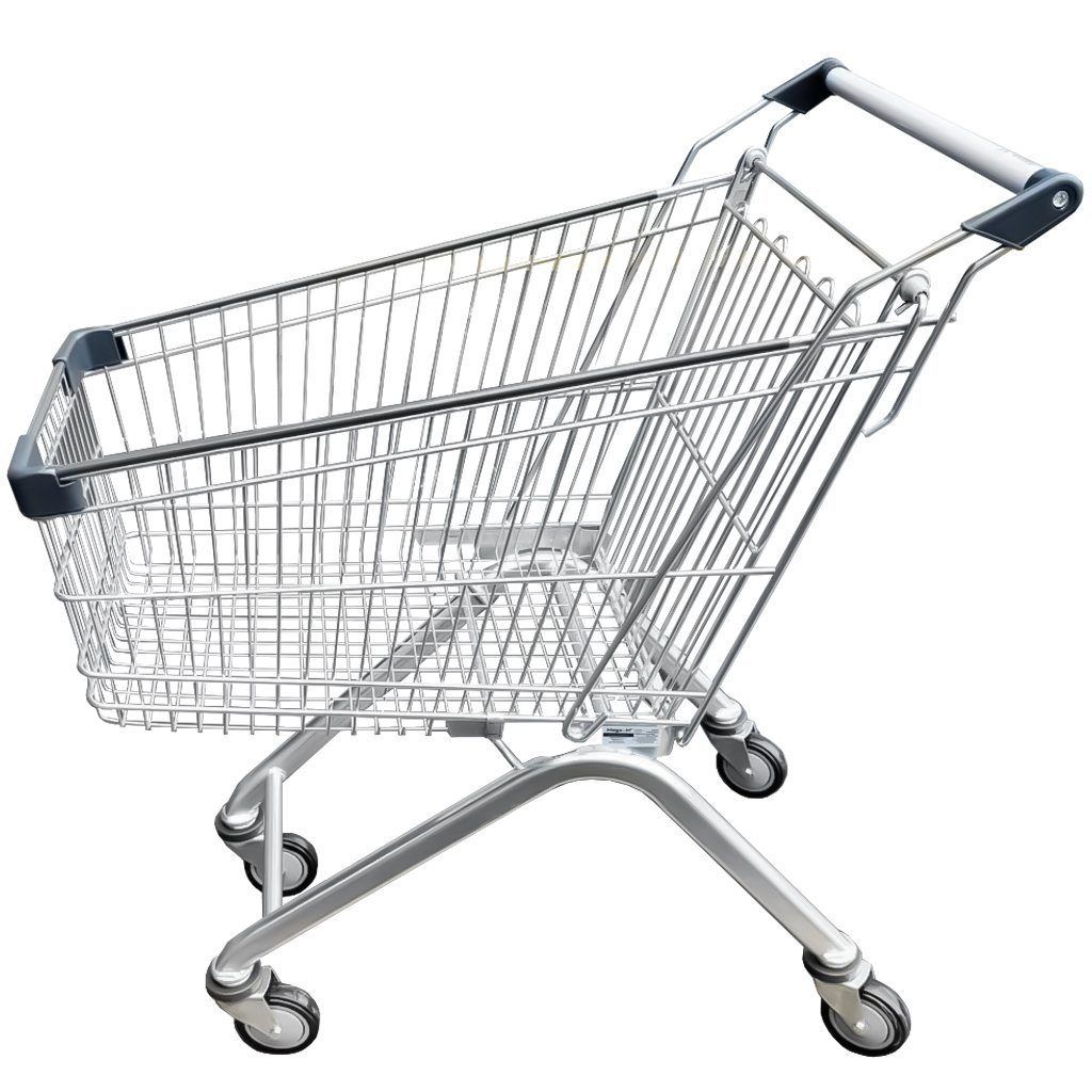 wózek na zakupy metalowy 95l