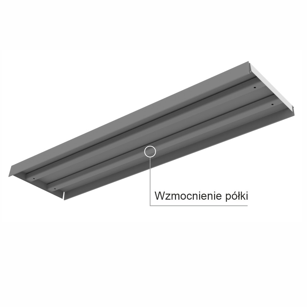 półka ro regału sklepowego MAGO