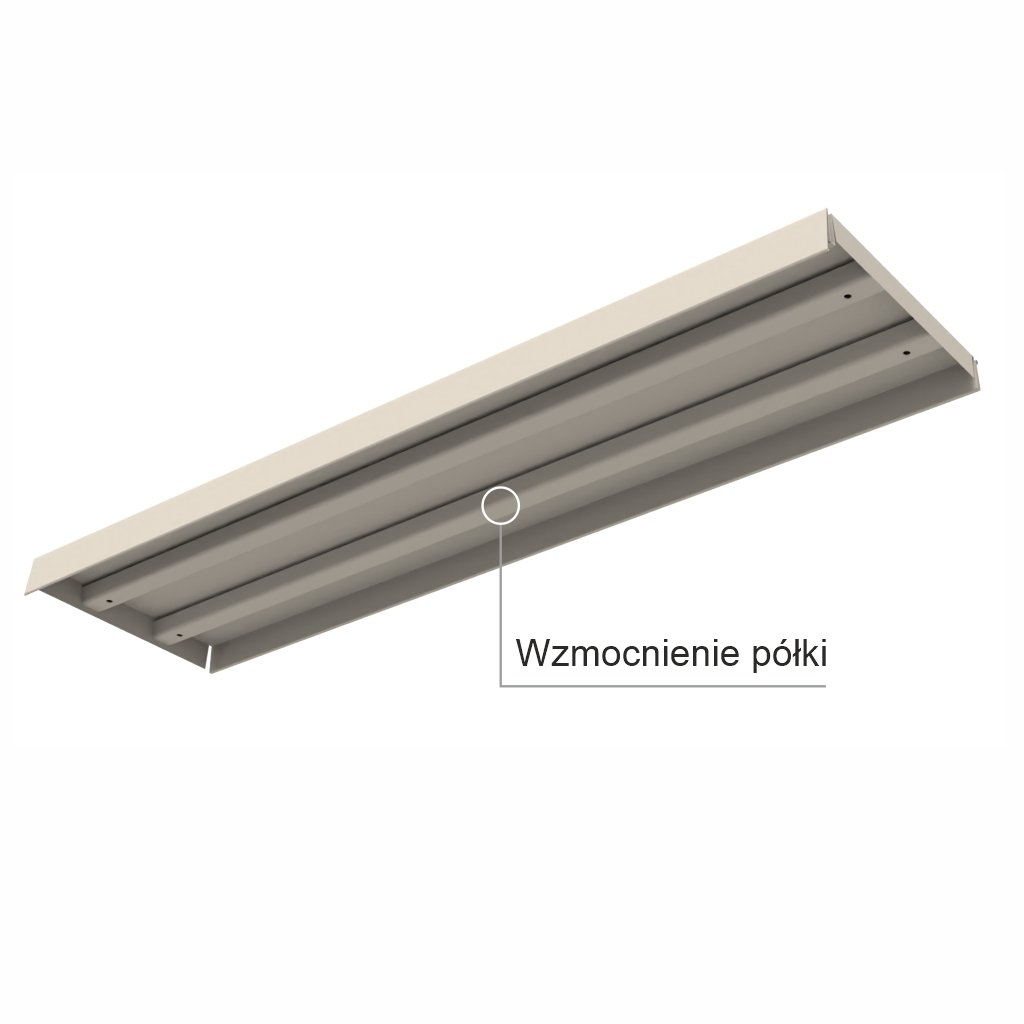 półka ro regału sklepowego MAGO 100 cm