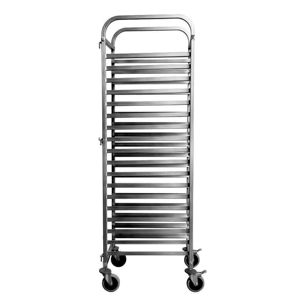 Wózek regał mobilny na tace, wózek gastronomiczny Mega-M 62x47x174 cm