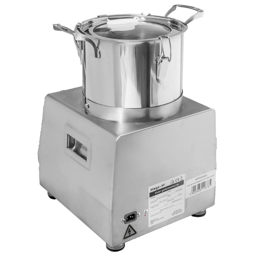 Kuter masarski gastronomiczny Mega-M 5 L stal nierdzewna 500 W MTP000504