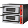Piec do pizzy GGF 781502 dwukomorowy 2x4x30 cm-MTP003854