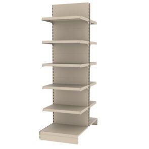 Zdjęcie produktu: Regał sklepowy MAGO gondola H-210 cm L-61.5 cm moduł dostawny kremowy