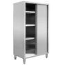 Szafa gastronomiczna Mega-M 2-drzwiowa 100x60x200 cm stal nierdzewna-MTP001887