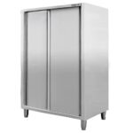 Zdjęcie produktu: Szafa gastronomiczna Mega-M 2-drzwiowa 120x60x180 cm stal nierdzewna