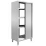 Szafa gastronomiczna przelotowa Mega-M 2-drzwiowa 80x60x200 cm stal nierdzewna-MTP001902