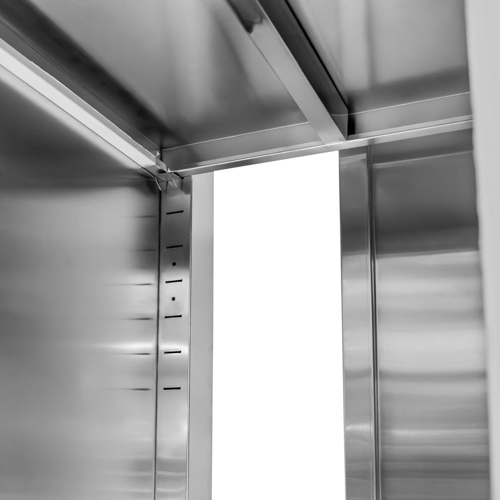 Szafa gastronomiczna przelotowa Mega-M 2-drzwiowa 80x60x200 cm stal nierdzewna-MTP001902