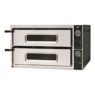 Piec do pizzy GGF Gredil 782002 dwukomorowy 2x4x35 cm-MTP003866