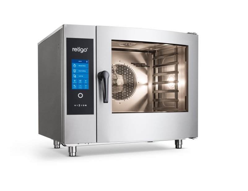 Piec konwekcyjno-parowy RETIGO B 611L Plus 6 GN 11 00024167 13 kW iniekcyjny, gazowy MTP004035