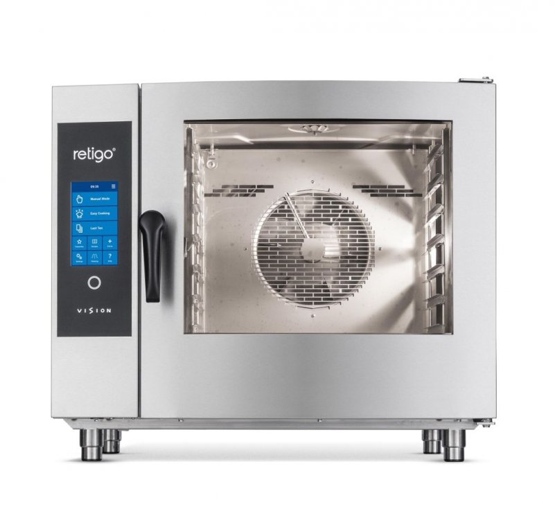 Piec konwekcyjno-parowy RETIGO B 611L Plus 6 GN 11 00024167 13 kW iniekcyjny, gazowy MTP004035