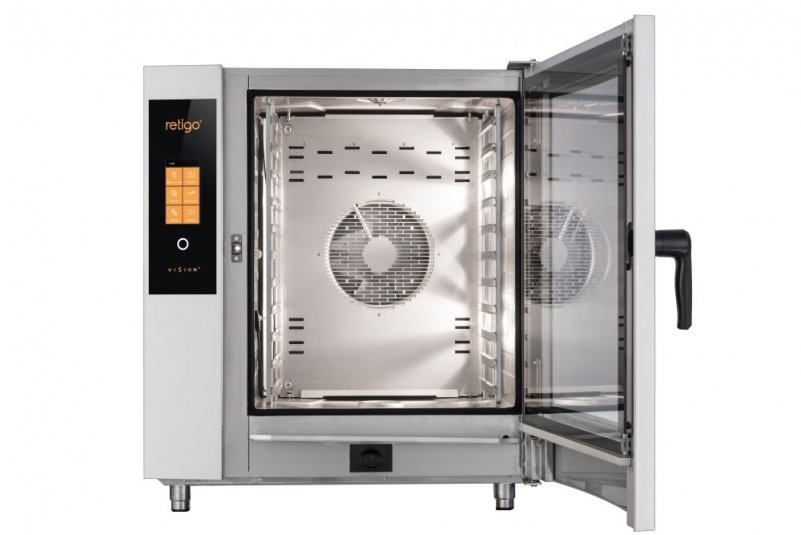 Piec konwekcyjno-parowy RETIGO O 1011i Plus 11 GN 11 00029352 18,6 kW iniekcyjny, elektryczny MTP004042