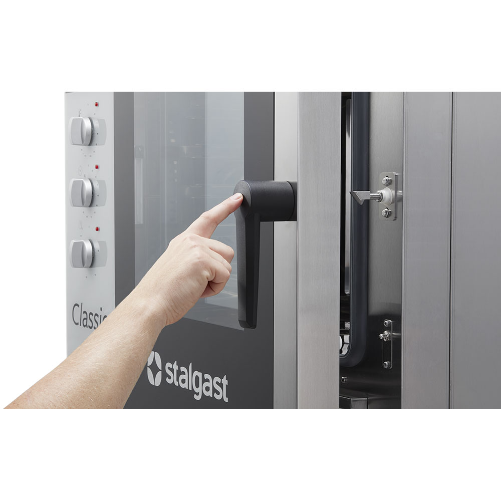 Piec konwekcyjno-parowy Stalgast ClassicCook 5 GN 11 9100043 7,75 kW-MTP003472 wyłącznik drzwi