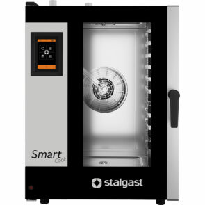 Zdjęcie produktu: Piec konwekcyjno-parowy STALGAST SmartCook 11 GN 1/1 9100052 20 kW dotykowy gazowy