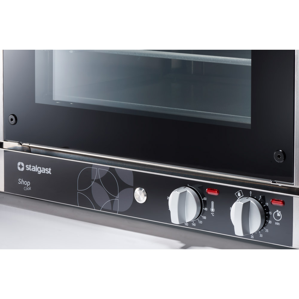 Piec konwekcyjny z nawilżaniem Stalgast ShopCook 4 GN 11 912059 36,3 kW manualny-MTP003905 manualne sterowanie