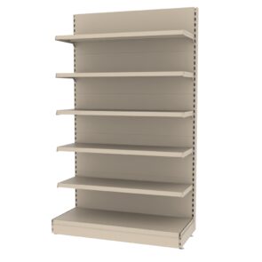 Zdjęcie produktu: Regał sklepowy MAGO szczytowy H-210 cm L-128 cm kremowy