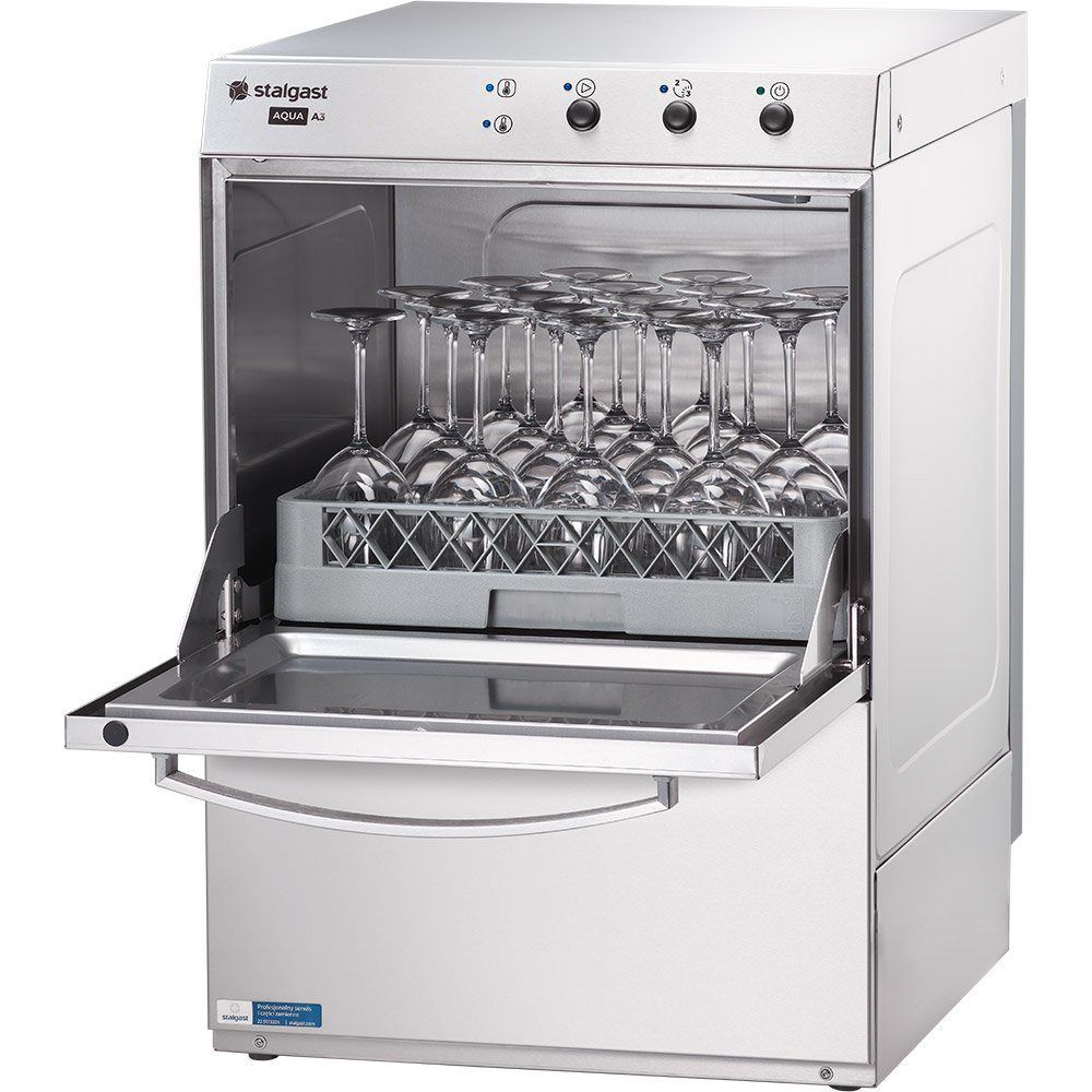 Zmywarka wyparzarka uniwersalna STALGAST 801506 dozownik na płyn myjący 3.4/4.9 kW