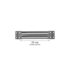 Zdjęcie produktu: Łącznik ramy MECALUX L-25 cm do regałów dwurzędowych