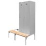 Ławeczka pod szafkę BHP 60 Mega-M 60x80x43 cm skręcana mtp003095 i mtp003096
