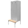 Ławeczka pod szafkę BHP 60 Mega-M 60x80x43 cm skręcana mtp003095 i mtp003096
