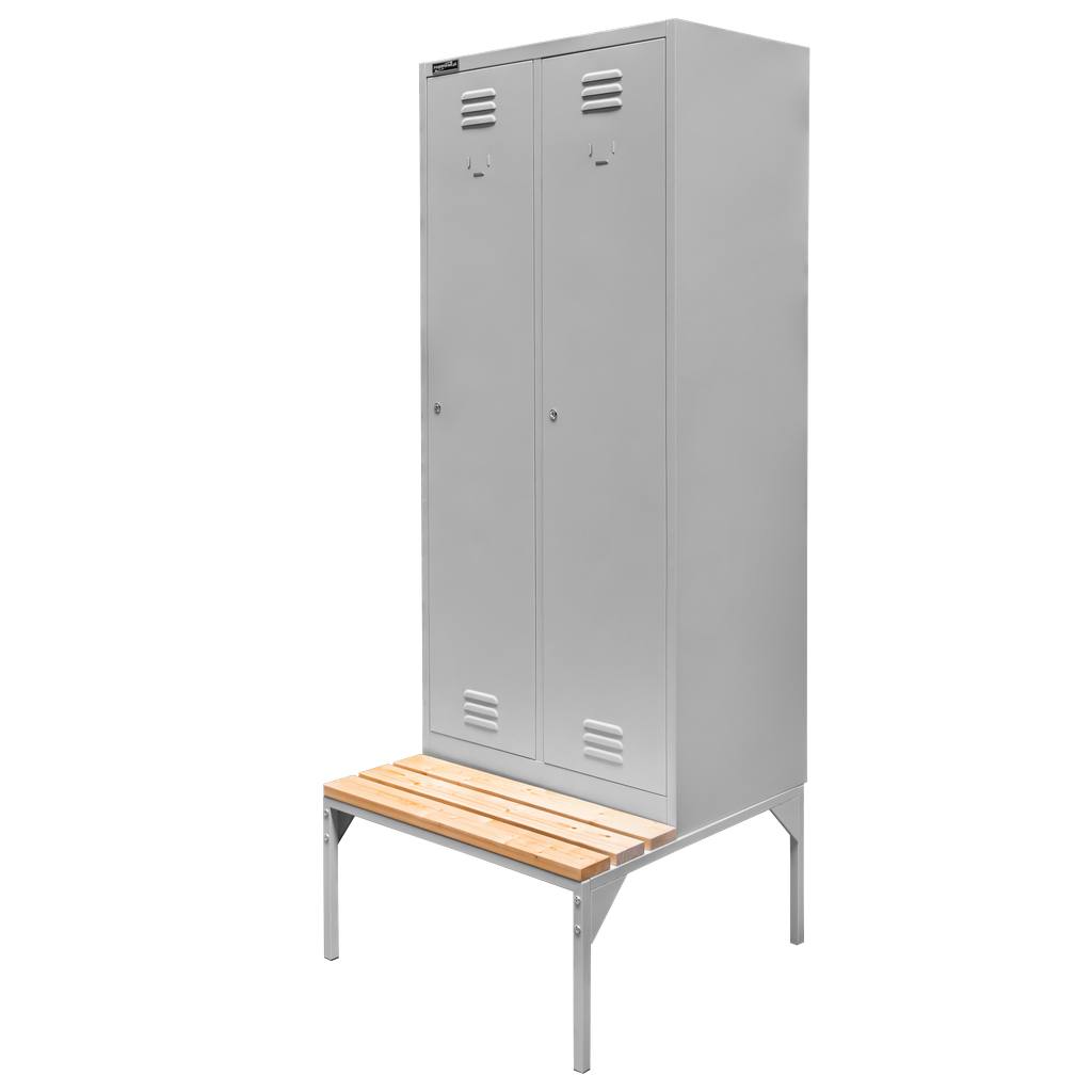 Ławeczka pod szafkę BHP 60 Mega-M 60x80x43 cm skręcana mtp003095 i mtp003096