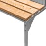 Ławeczka pod szafkę BHP 60 Mega-M 60x80x43 cm skręcana mtp003095 i mtp003096