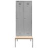 Ławeczka pod szafkę BHP 60 Mega-M 60x80x43 cm skręcana mtp003095 i mtp003096