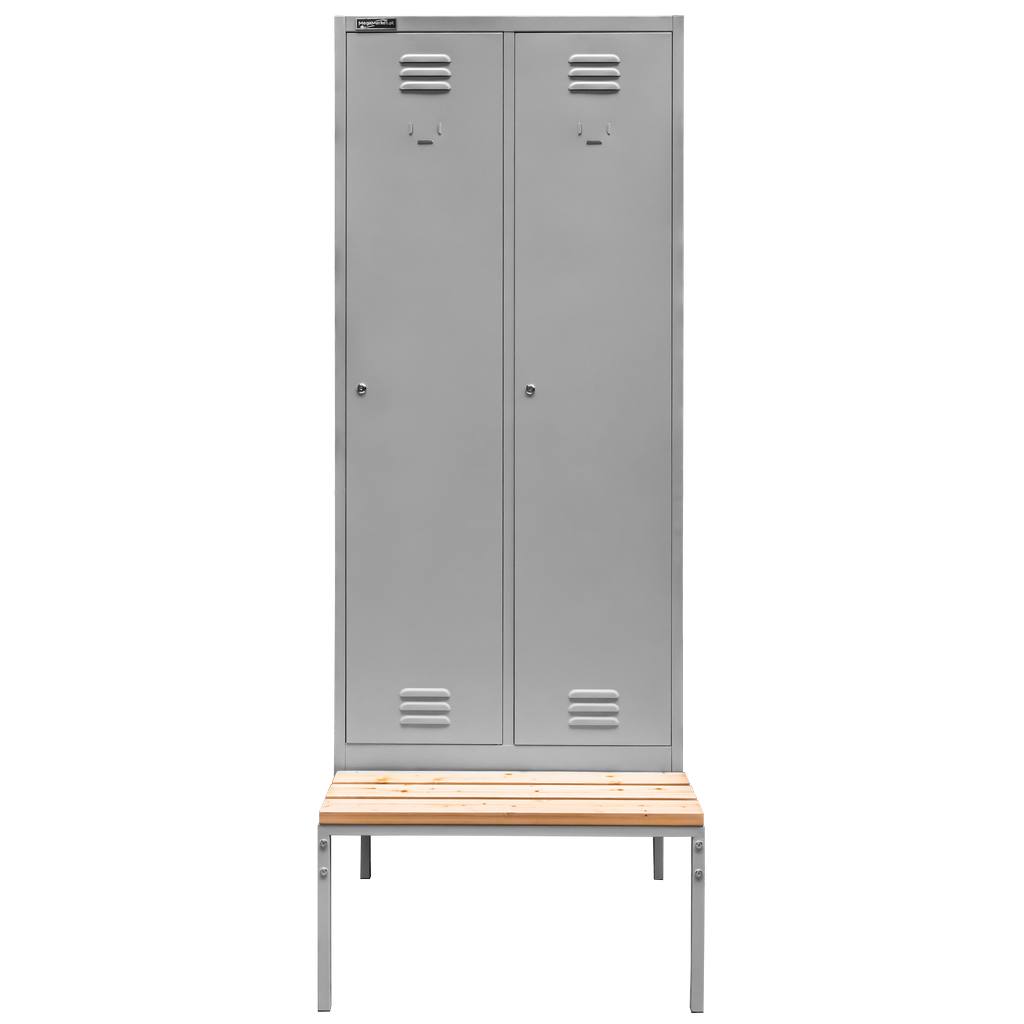 Ławeczka pod szafkę BHP 60 Mega-M 60x80x43 cm skręcana mtp003095 i mtp003096