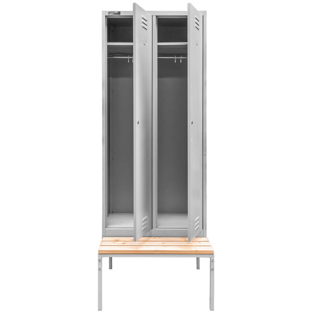 Ławeczka pod szafkę BHP 60 Mega-M 60x80x43 cm skręcana mtp003095 i mtp003096