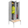Ławeczka pod szafkę BHP 60 Mega-M 60x80x43 cm skręcana mtp003095 i mtp003096
