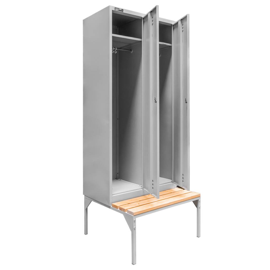 Ławeczka pod szafkę BHP 60 Mega-M 60x80x43 cm skręcana mtp003095 i mtp003096
