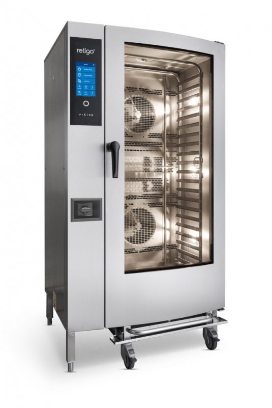 Piec konwekcyjno-parowy RETIGO B 2011ig 20 GN 11 00023871 45 kW iniekcyjny, gazowy MTP004082