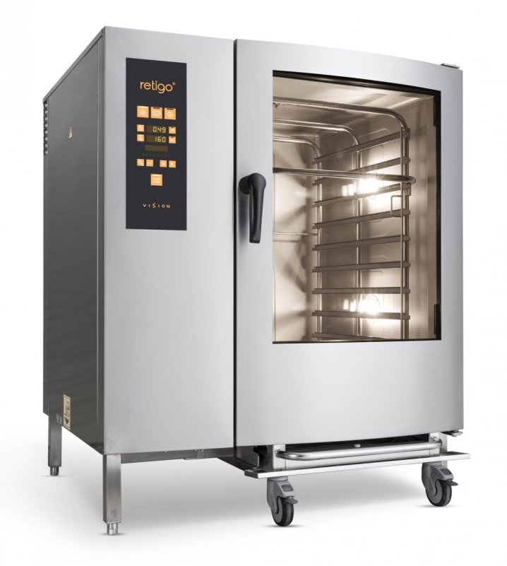 Piec konwekcyjno-parowy RETIGO O 1221bn 12 GN 21 00026776 37,1 kW bojlerowy, elektryczny MTP004056