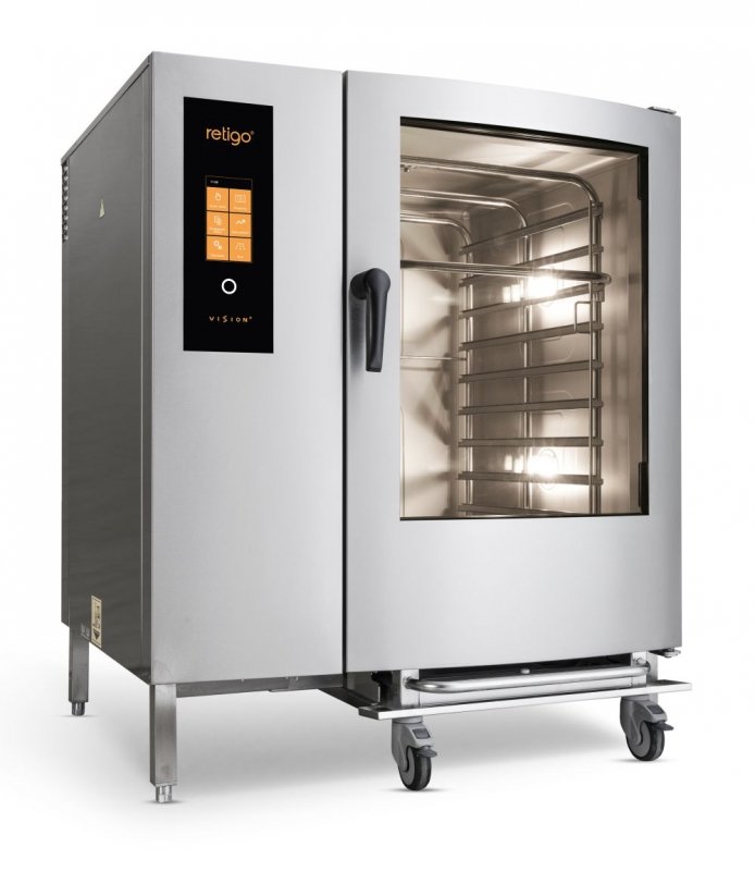 Piec konwekcyjno-parowy RETIGO O 1221ig Plus 12 GN 21 00029357 45 kW iniekcyjny, gazowy MTP004060