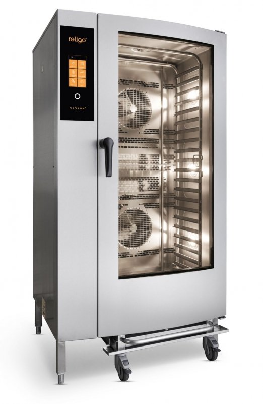 Piec konwekcyjno-parowy RETIGO O 2011b Plus 20 GN 11 00029359 36,9 kW bojlerowy, elektryczny MTP004077