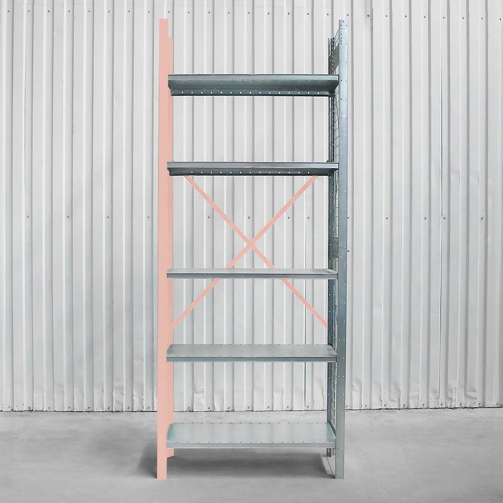 regał półkowy modułowy DEXION z siatką 250 cm