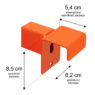 Belka poprzeczna Mega-M support pod palety G-110 cm