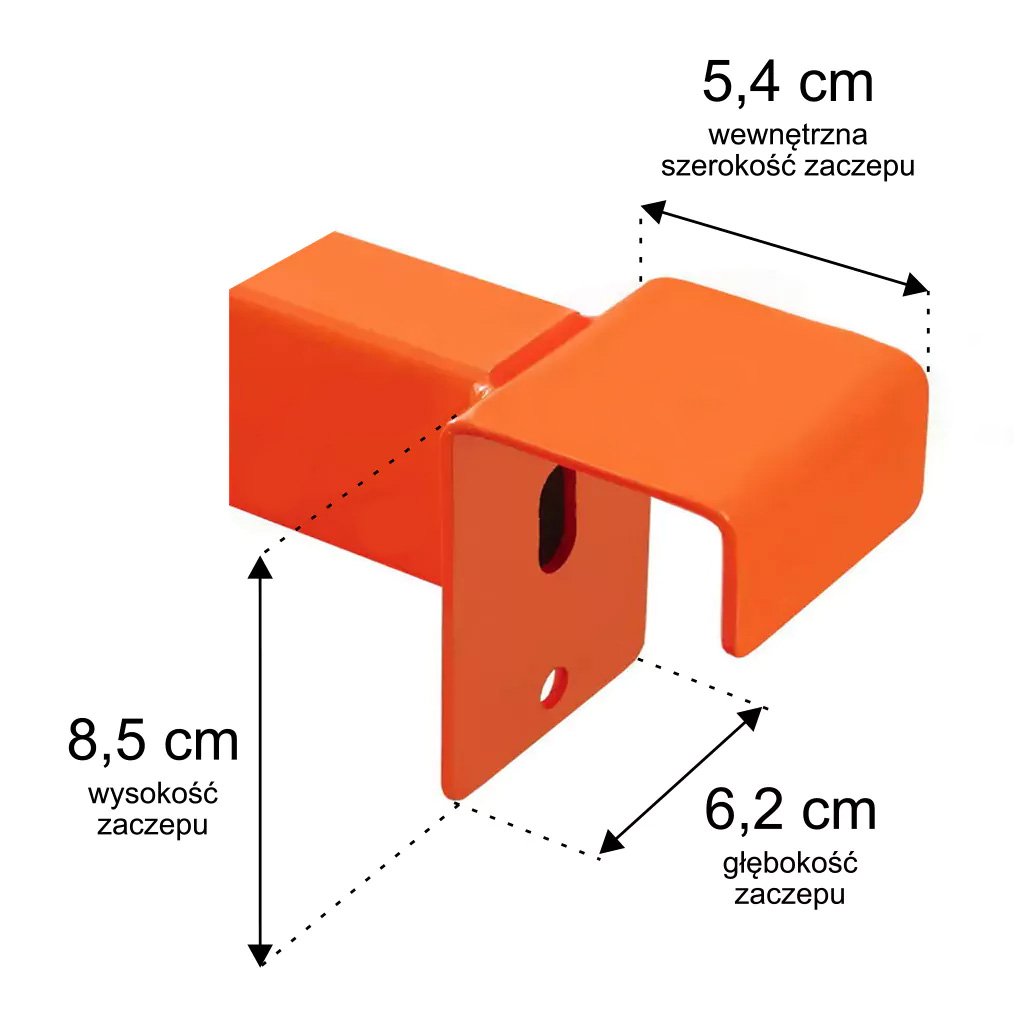 Belka poprzeczna Mega-M support pod palety G-110 cm wysoka nośność