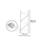 Zdjęcie produktu: Rama MGL MAGO HX82 H-260 cm G-75 cm W-8.2 cm szara (w elementach)